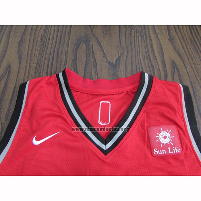 Camiseta Toronto Raptors Pascal Siakam NO 43 Statement 2018 Rojo